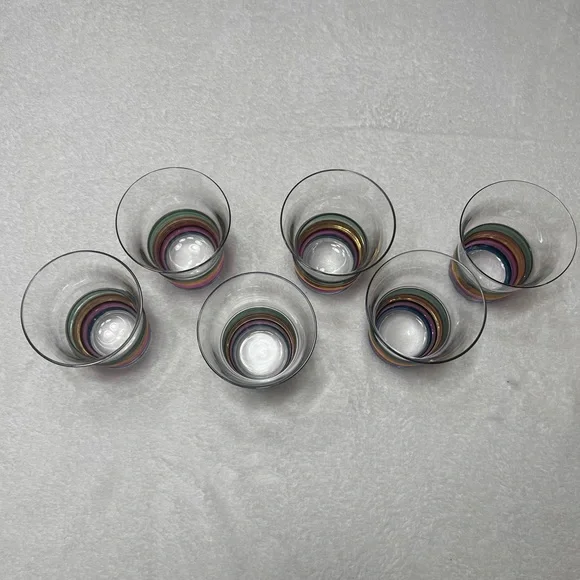 Set of 6 10 oz Krosno Poland highball or drinking glasses. Excellent condition - Picture 6 of 7